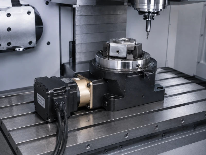 rotary positioning applications in CNC fixture positioning