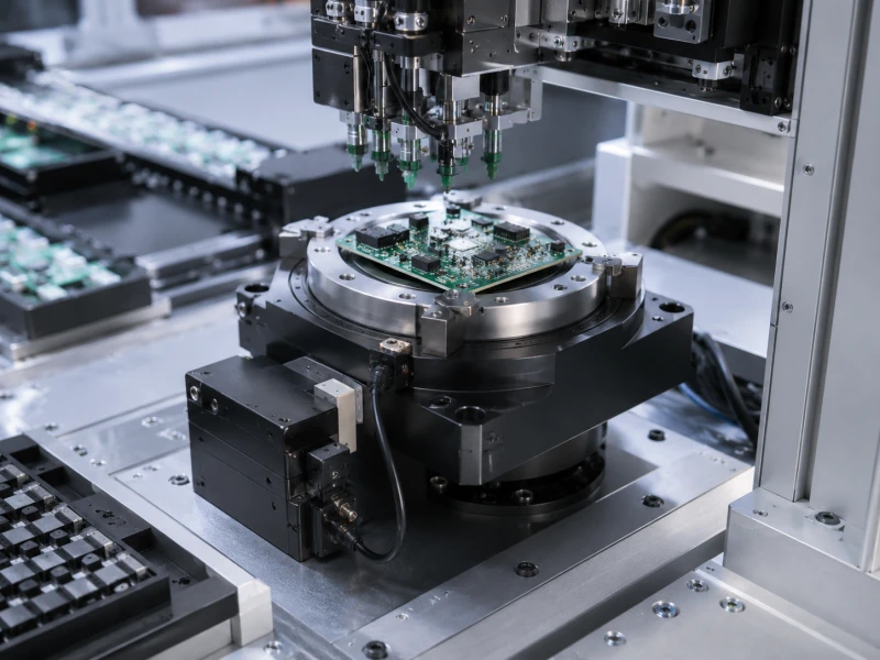 rotary positioning applications in electronics manufacturing