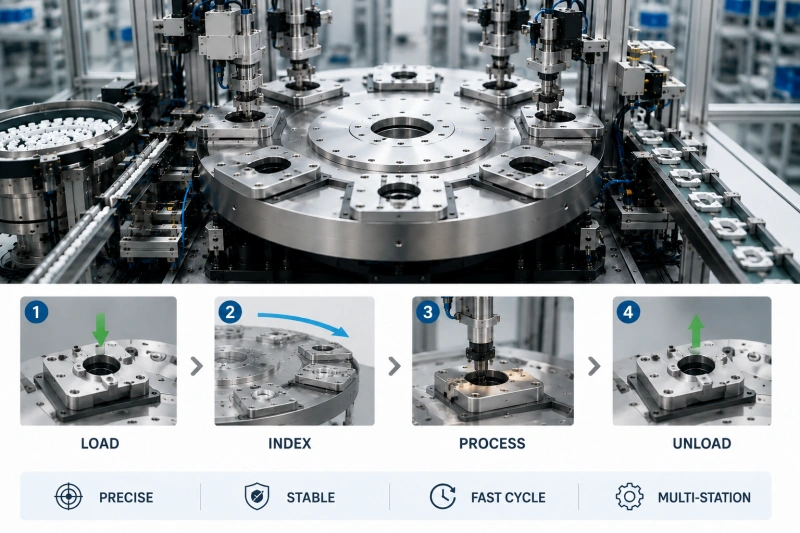 servo rotary indexer selection guide for multi-station equipment