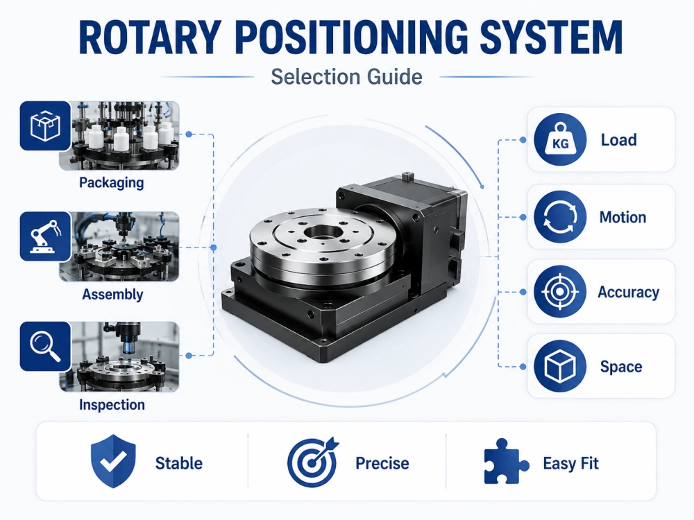 choosing rotary positioning system for automated machinery